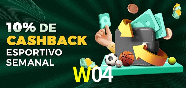 10% de bônus de cashback na W04